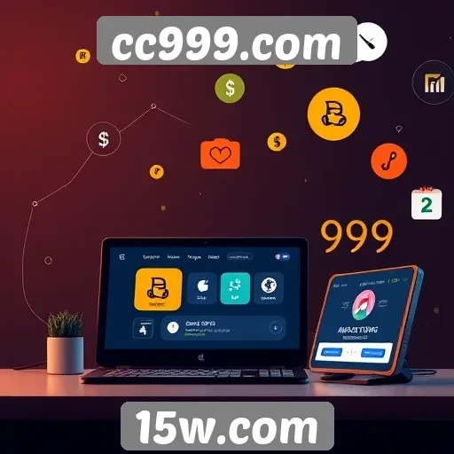 Estratégias de monetização no site cc999.com